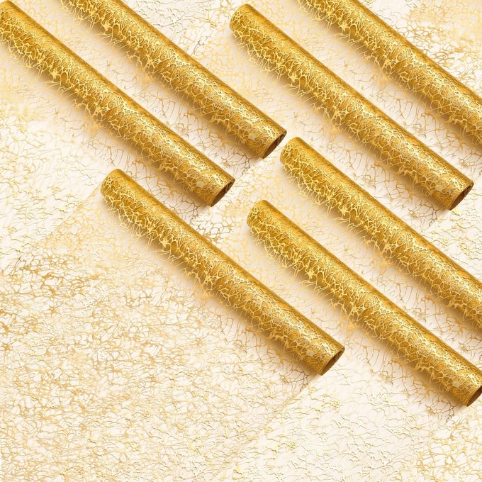 12 PIECES GOLD TABLE RUNNER 12 X 85 INCH SEQUIN GLITTER TABLE RUNNER ROLL METALLIC THIN MESH FABRIC DECOR FOR PARTY WEDDING SHOWER BIRTHDAY BABY SHOWER PARTY SUPPLIES