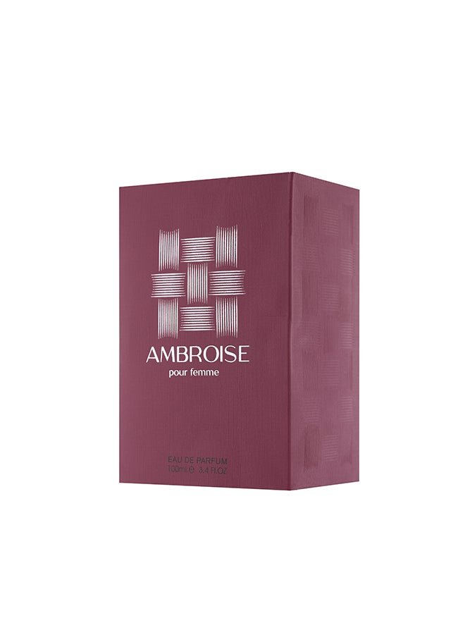 Fragrance World Ambroise Pour Femme - Eau De Parfum - Perfume For Women, 100ml  - Image 2