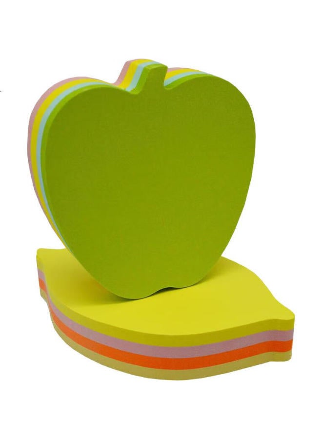Stickn 160 Sheets 4 Colors Cute Shaped Sticky Notes Irregular Memo Pads 70*70Mm Lemon Shape 33030 - Image 3