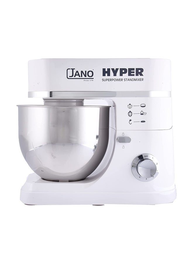 Jano Electric Hyper Stand Mixer 7 L 1200 W JN1209 White - Image 3