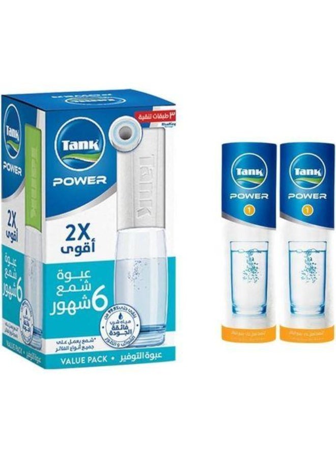 Power Cartridges - 6 Months Economy Pack + 2 Cartridges Free