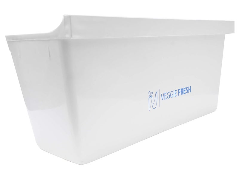 Tiksha Enterprises VEGETABLEFRUITCRYSPER BOX COMPATIBLE FOR WHIRLPOOL SINGLE DOOR 165 TO 190 STERLING MODEL WHITE ABS PLASTIC - Image 1