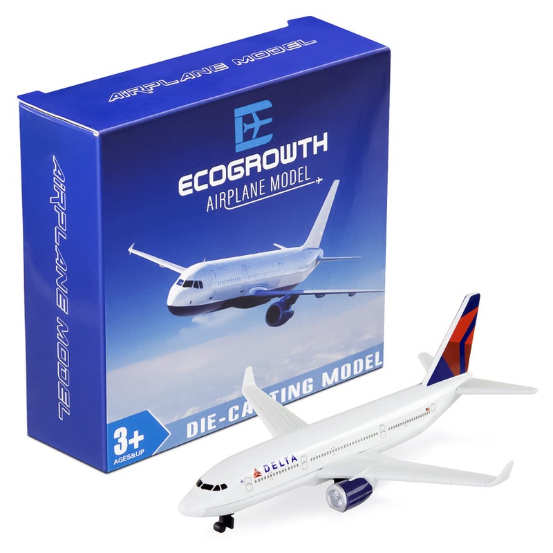 EcoGrowth Model Plane Delta Airplane Plane Model Airplane for Collection Gifts for Plane Enthusiast - Image 2