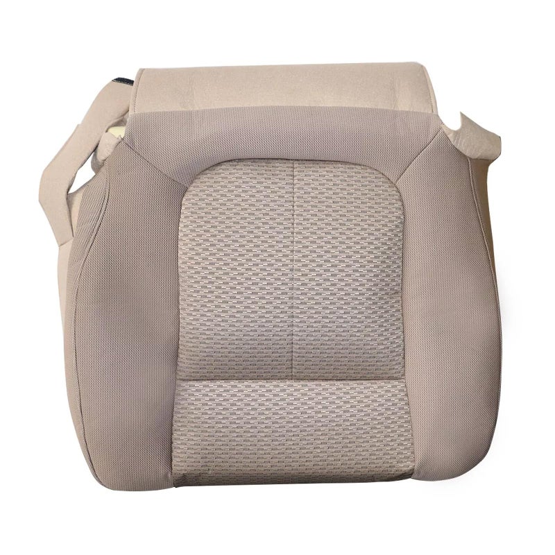 Sekeseauto Tan Front Driver or Passenger Side Bottom Replacement Cloth Seat Cover Compatible with Ford F150 Lariat 2011 2012 2013 2014