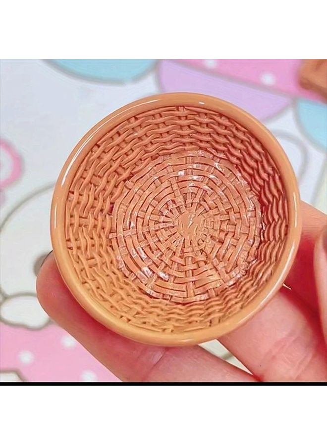 10 Piece Braid Shape Mini Lye Bread Set Resin Desktop Decoration Party Favors - Image 5