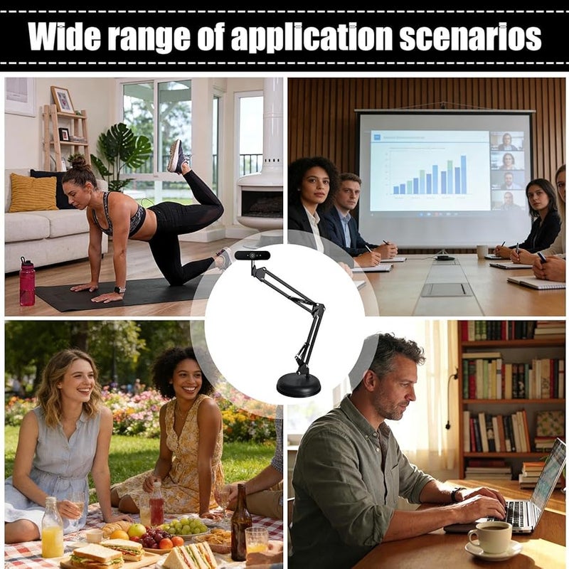 Heavy Duty Desktop Camera Stand Phone Holder for Travel Home Office - Image 5