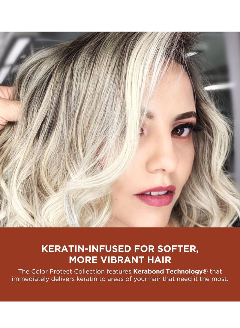 KERATHERAPY KERATHERAPY Keratin Infused Color Protect Shampoo, 33.8 fl. oz., 1000 ml - Gluten Free Color Protecting Shampoo for Color Treated Hair with Kerabond Technology, Red Raspberry Oil, Omega 3 & 6  - Image 4