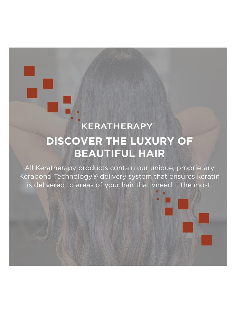 KERATHERAPY KERATHERAPY Keratin Infused Color Protect Shampoo, 33.8 fl. oz., 1000 ml - Gluten Free Color Protecting Shampoo for Color Treated Hair with Kerabond Technology, Red Raspberry Oil, Omega 3 & 6  - Image 5