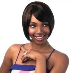 Sleek Wig Fashion Syn Wig AMMA with Free wig Cap All Colour 1B Natural Black - Image 1
