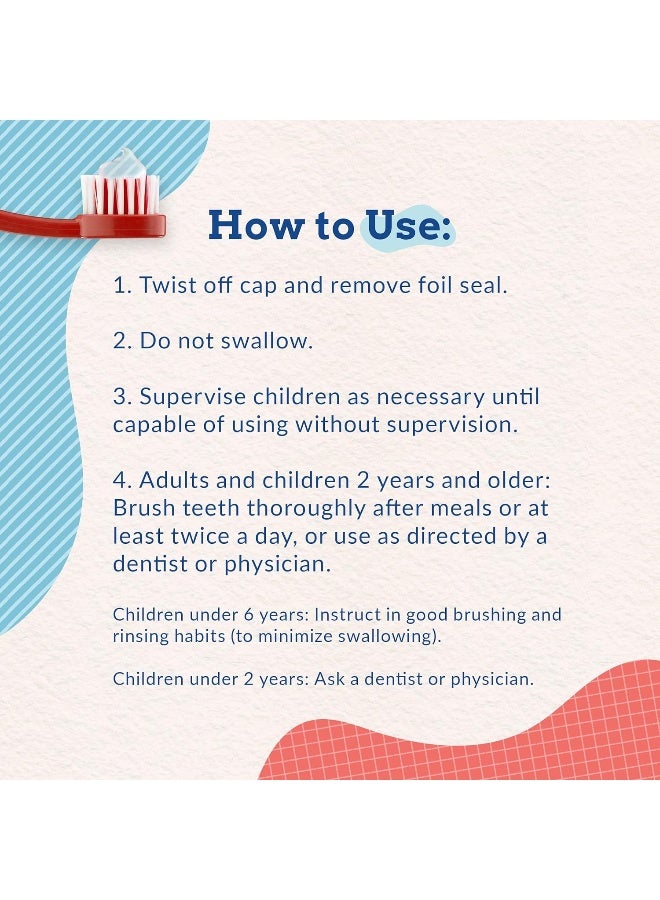 Orajel, Paw Patrol Anticavity Fluoride Toothpaste, Bubble Berry, 4.2 Oz (119 G) - Image 4