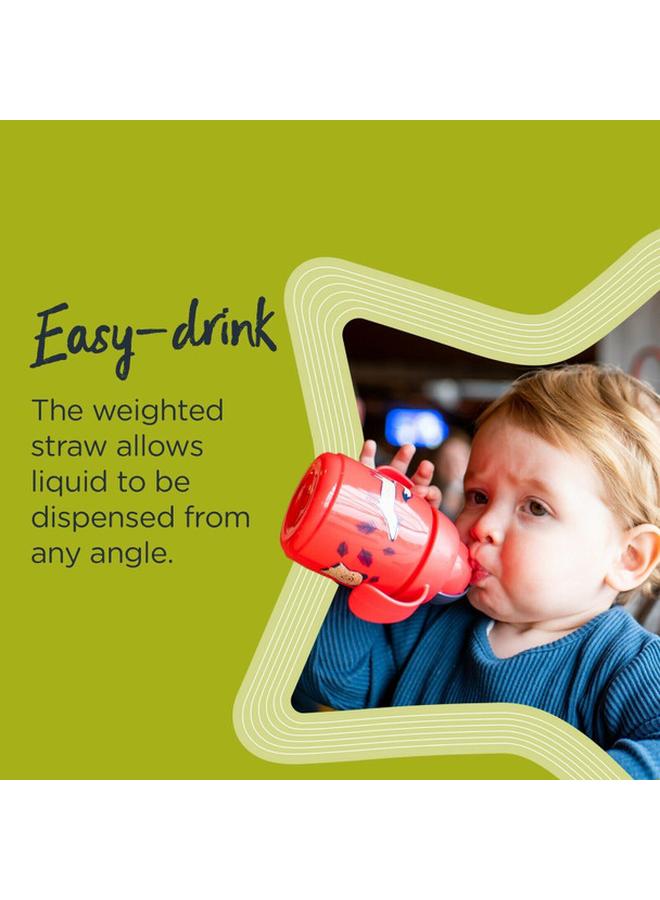 tommee tippee Superstar Training Straw Cup Bottle 6m+ 300ml - Assorted - Image 4