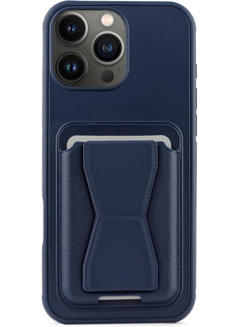 Leather Case With  TPU Frame, Shockproof Protective with Card Holder Stand Compatible with Phone Iphone 15 pro Max  - Image 1