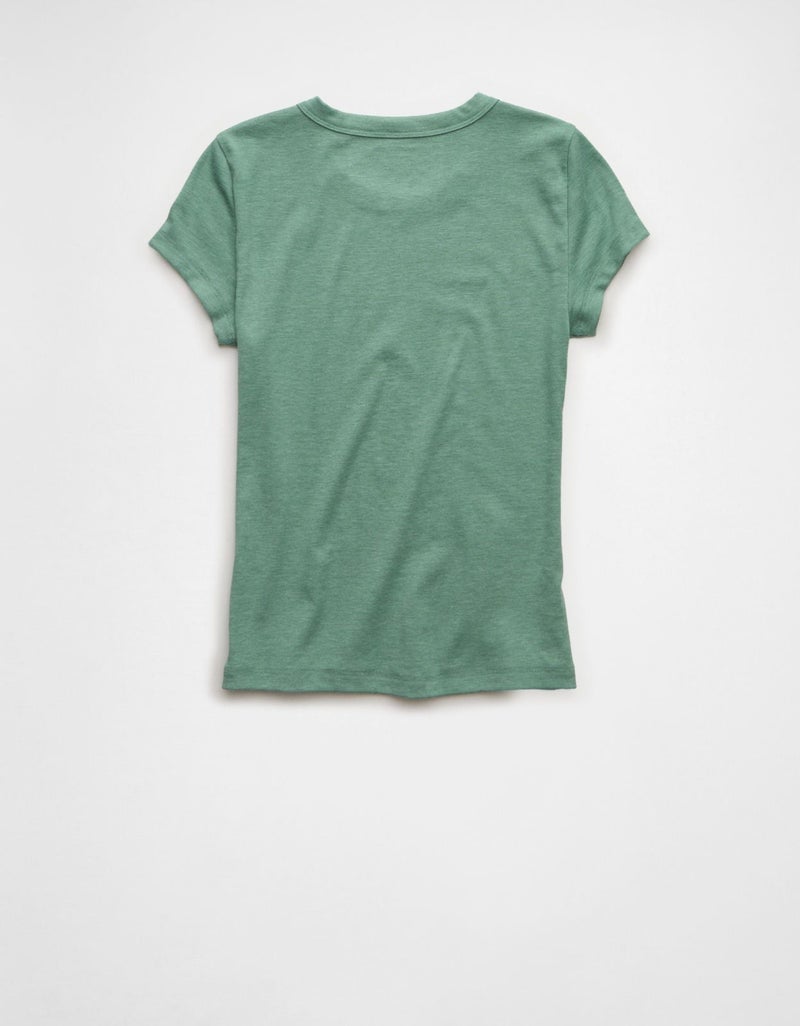 American Eagle AE Hey Baby Tee - Image 5