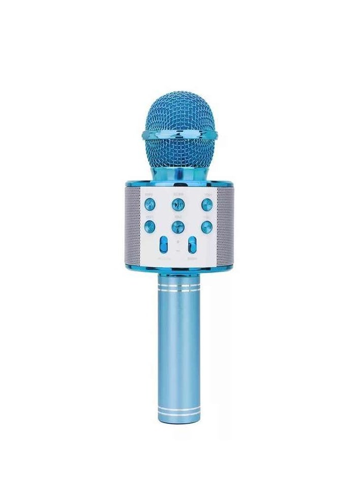 Bluetooth wireless karaoke mike with speaker - Multicolor  - Image 1