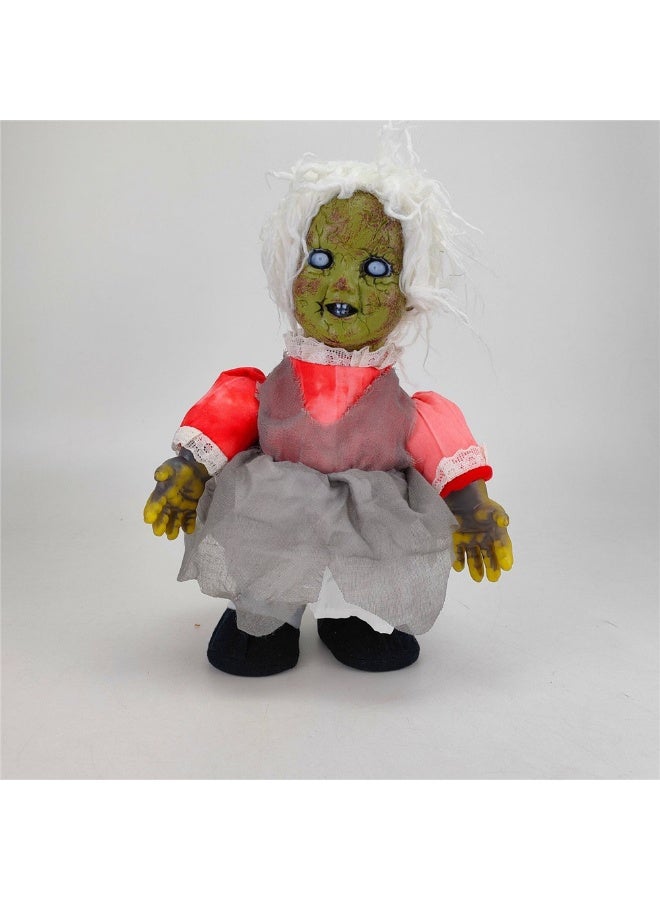 NIBEMINENT Electric Prank Halloween Doll Decoration