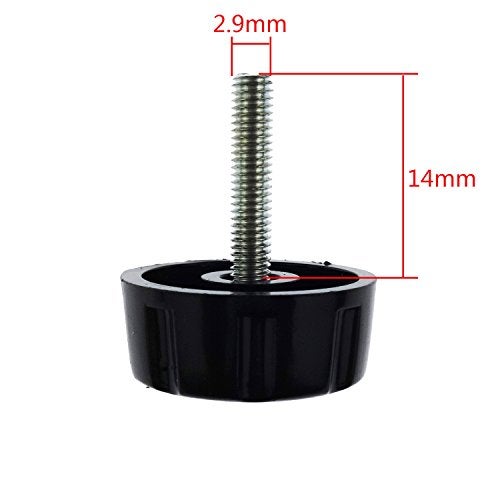 Kasteco 10 Pack Screws Nuts Caps for Fishing Spinning Reels Knob Power Handle Grip - Image 2