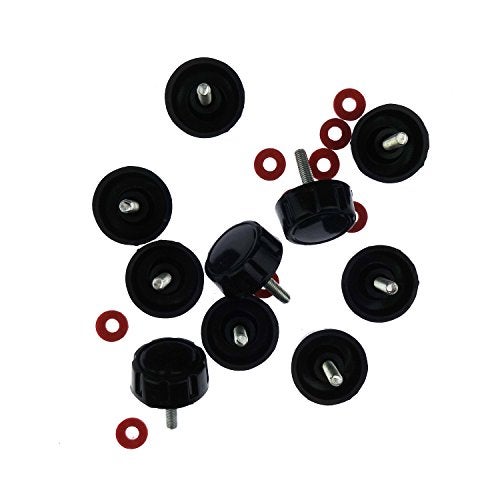 Kasteco 10 Pack Screws Nuts Caps for Fishing Spinning Reels Knob Power Handle Grip - Image 5
