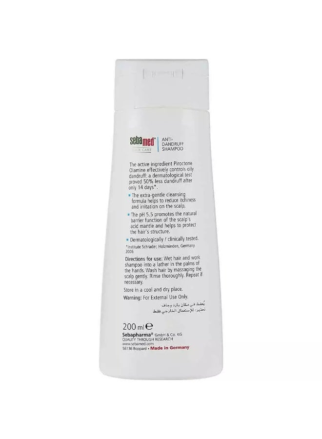 Sebamed شامبو سيباميد المضاد للقشرة للشعر الدهني وفروة الرأس القشرية، 200 مل - Image 3