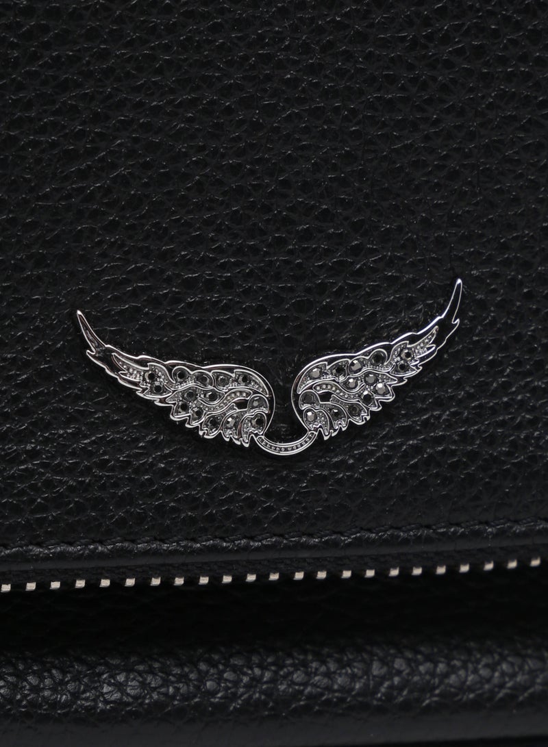 ZADIG & VOLTAIRE Leather messenger bag - Image 3