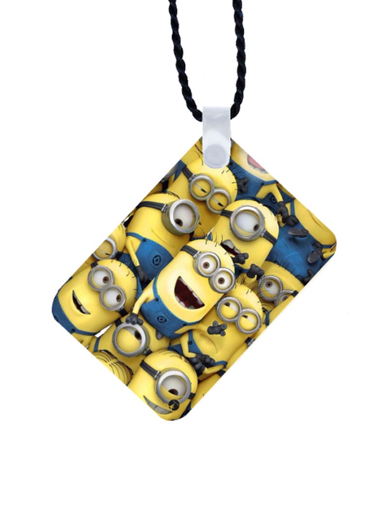 RKN Minions Printed Car Mirror Pendant - Image 1
