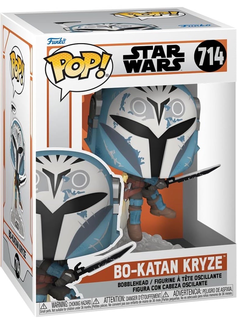 Funko Pop! Star Wars: The Mandalorian - Bo-Katan With Darksaber​ and Jet Pack - Collectable Vinyl Figure - Gift Idea - Toys for Kids & Adults - TV Fans - Image 1