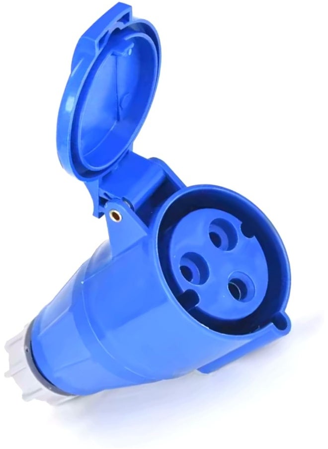 melfi 3 Pole Industrial Plugs and Sockets: Powering Heavy Machinery and High-Power Equipment Across Diverse Applications (32A SOCKET)  - Image 1