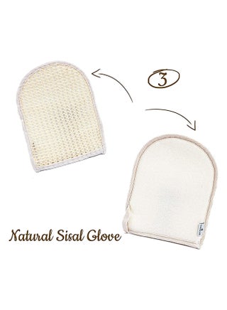 Shower Exfoliating Sisal Gloves