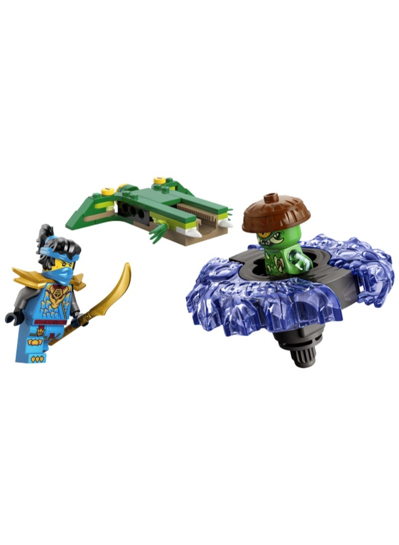 LEGO NINJAGO Nya vs. Elemental Monster Spinner Building Set - Image 2