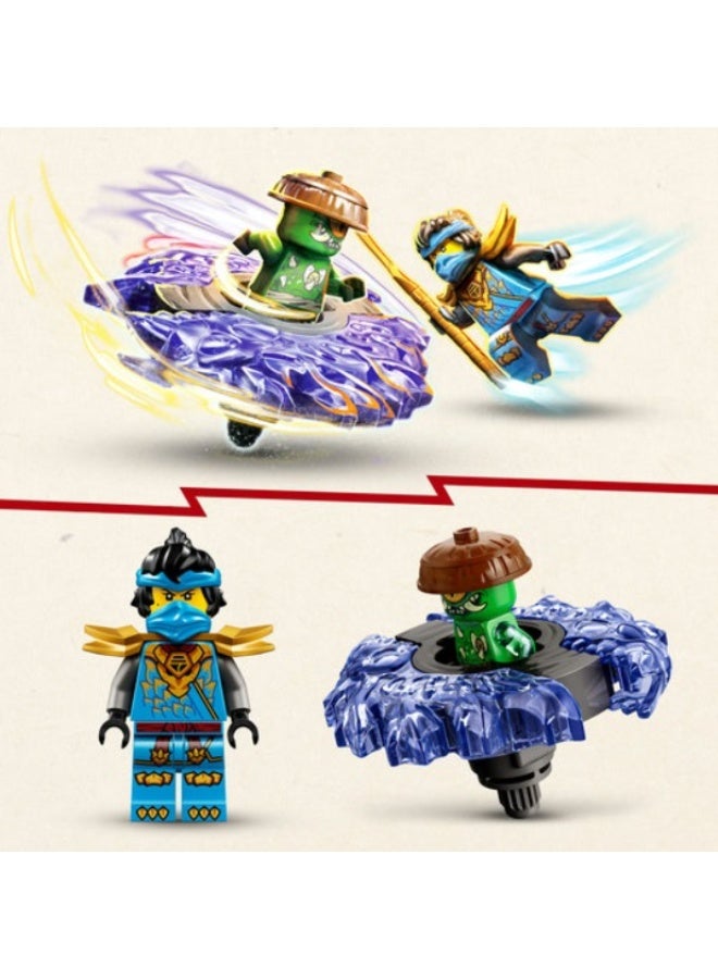 LEGO NINJAGO Nya vs. Elemental Monster Spinner Building Set - Image 4