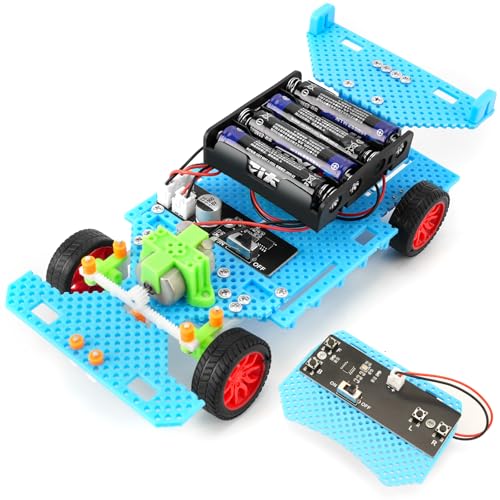 ScienSta STEM Kits for Kids Age 1012 Building Remote Control Car Model Car Kits Gifts for Boys 1016 3D Puzzles Science Educational Crafts Toys for 10 11 12 13 14 Year Old Boys and Girls - Image 1