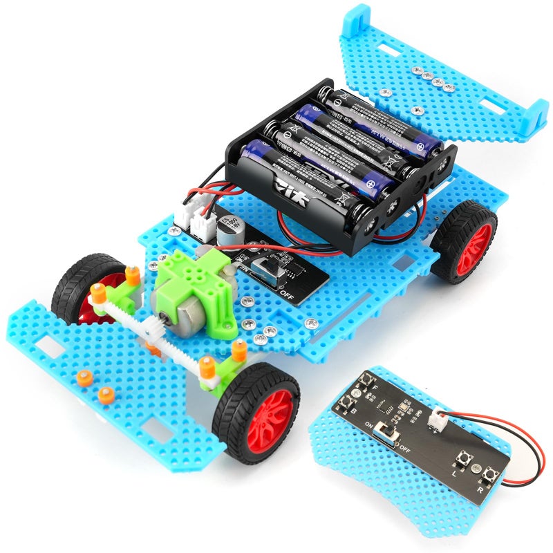 ScienSta STEM Kits for Kids Age 1012 Building Remote Control Car Model Car Kits Gifts for Boys 1016 3D Puzzles Science Educational Crafts Toys for 10 11 12 13 14 Year Old Boys and Girls - Image 3