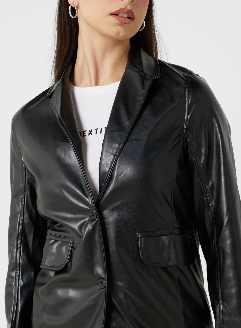 ELLA Leather Coat