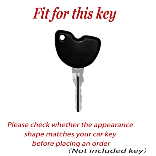 Ysbxitu Key Fob Cover Compatible with Vespa GTS GTV LXV GTS300 GTS200 GTS250 GTS125 Piaggio 3VTE RA1 Medley150 Fly 250 300 Motorcycle Leather car Accessory Decorative Keychain Blue - Image 3
