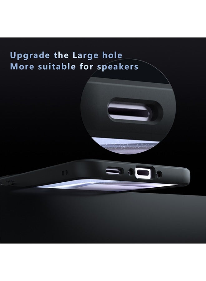 Beauenty Magnetic Case for Samsung Galaxy A56 5G, Frosted Translucent Back Protective Slim Phone Cover, Anti-Fingerprints, Anti-Fall Drop Protection, Shockproof Case for Samsung Galaxy A56 5G (Black) - Image 4