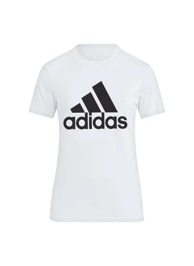 اديداس adidas W Bl T White Training T-Shirts 2XSS
