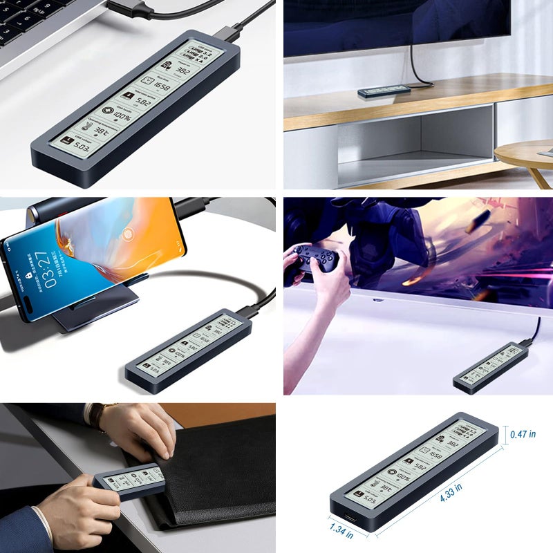 VJK Smart M.2 NVMe SSD Enclosure, Large LCD, Intelligent Detection, Prevents Write Data Loss, USB 3.2, Type-C (10 Gbps), fits NVMe PCIe Size 2230/2242/2260/2280, Support M-Key B+M Key (up to 4TB) - Image 5