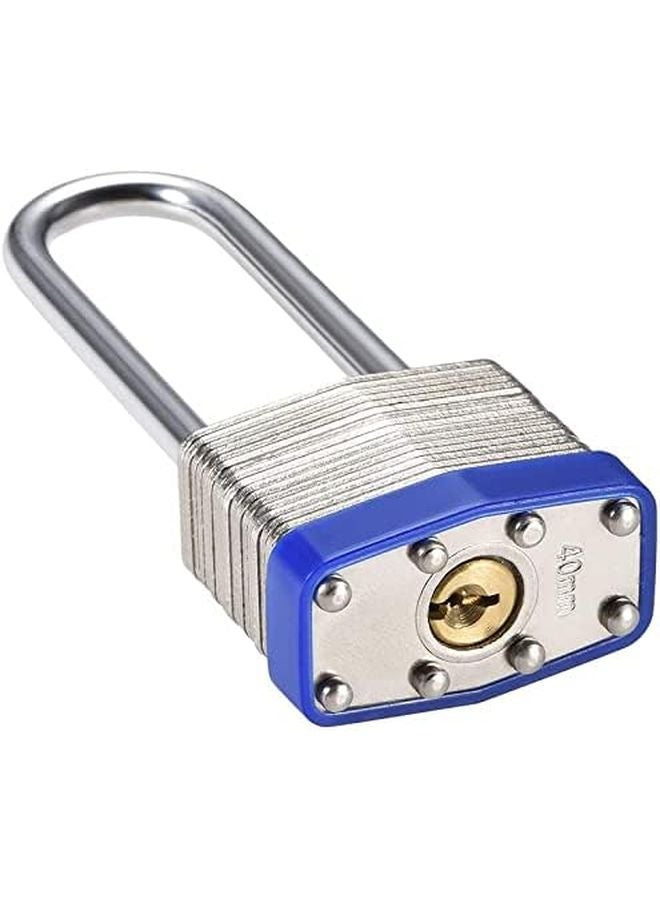 2 Pack 2 1 2 Inch Shackle Key Different Safety Padlock Steel Lock - Image 4