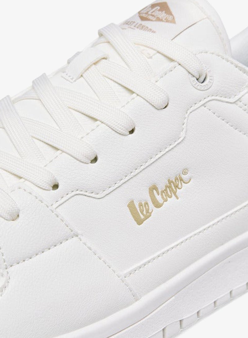 Lee Cooper Men's Panelled Sneakers with Lace-Up Closure - Image 4