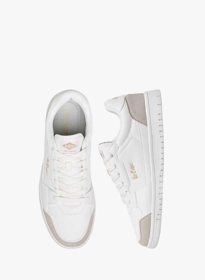 Lee Cooper Men's Panelled Sneakers with Lace-Up Closure - Image 3