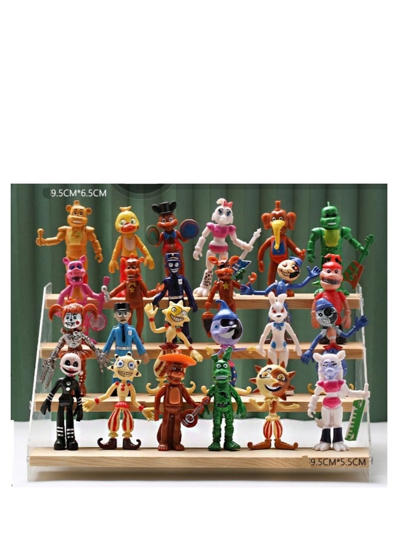 Y&D 24-Piece Five Nights At Freddy's Theme Toy Set