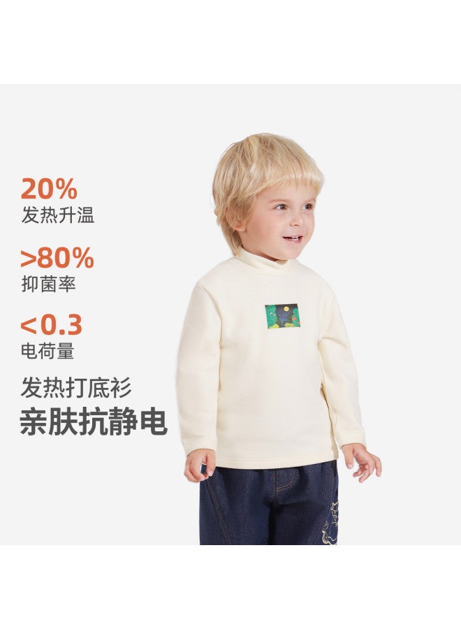 Limited Stock] Base Layer Shirt Spring/autumn Thermal Underwear Boys Long Sleeve T-shirt Spring Girls - Image 2