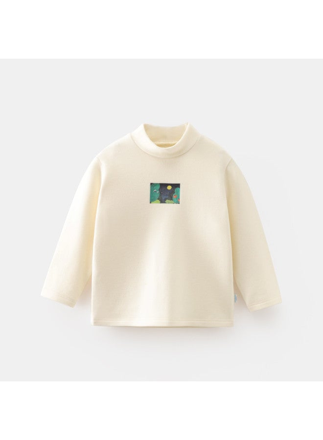 Limited Stock] Base Layer Shirt Spring/autumn Thermal Underwear Boys Long Sleeve T-shirt Spring Girls - Image 4