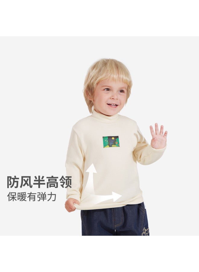 Limited Stock] Base Layer Shirt Spring/autumn Thermal Underwear Boys Long Sleeve T-shirt Spring Girls - Image 3