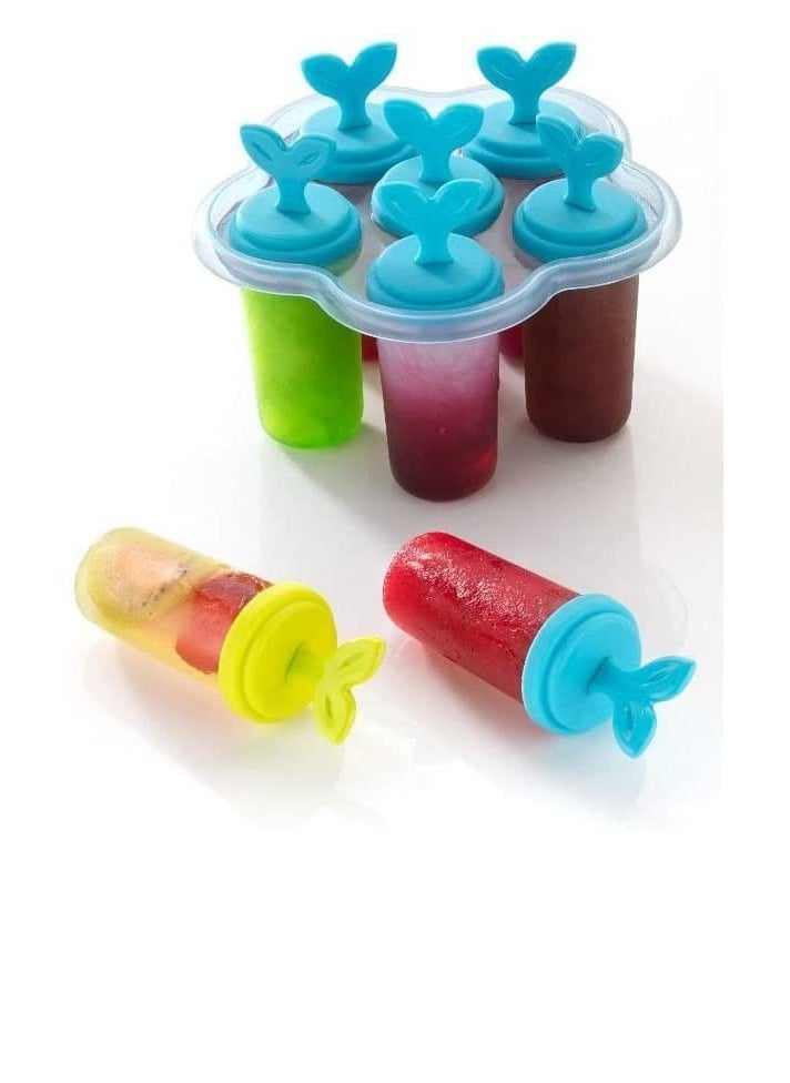 SBA PRIME SBA PRIME Ice Cream Candy Kulfi Maker Mould ice Stick Trays Classic Reusable Mould Pack of 2  - Image 2