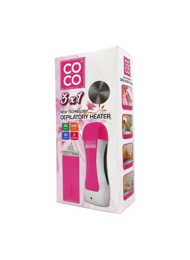 COCO Wax Heater 3 in 1 – Professional Multi Wax Warmer for Fast Hair Removal & Smooth Skin - Image 2