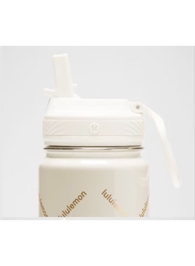 Lululemon Back to Life Sports Water Bottle 710ml *With Straw - Image 2