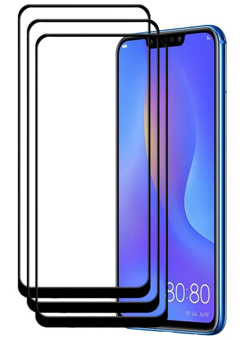 ACLIX 3 Pieces Antistatic ESD Dustproof Premium Quality High Definition Tempered Glass Screen Protector Designed For Huawei nova 3i - Image 1