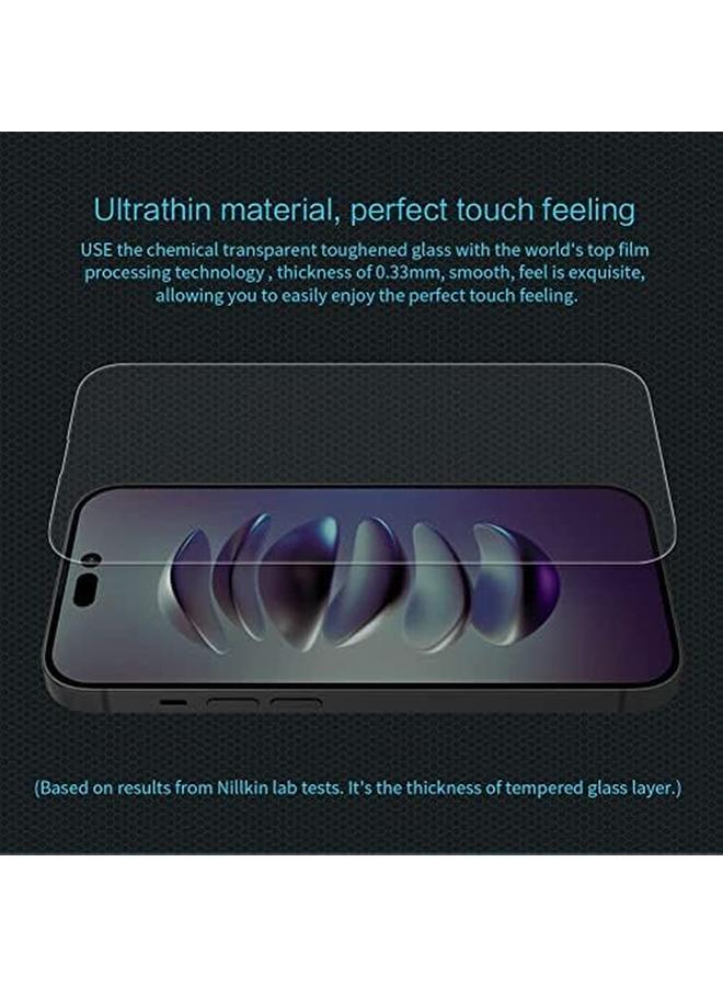 Nillkin Anti Explosion Glass Screen Protector 0.33Mm Designed For Iphone 14 Pro Max Transparent - Image 3