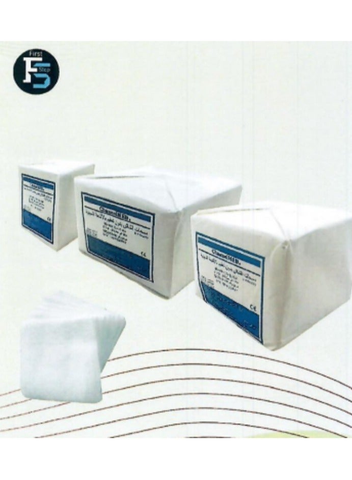 FOCUS Medical gauze, Mahalla, square, 7.5 cm * 7.5 cm, for covering wounds, and has a high capacity to absorb fluids. - Image 2