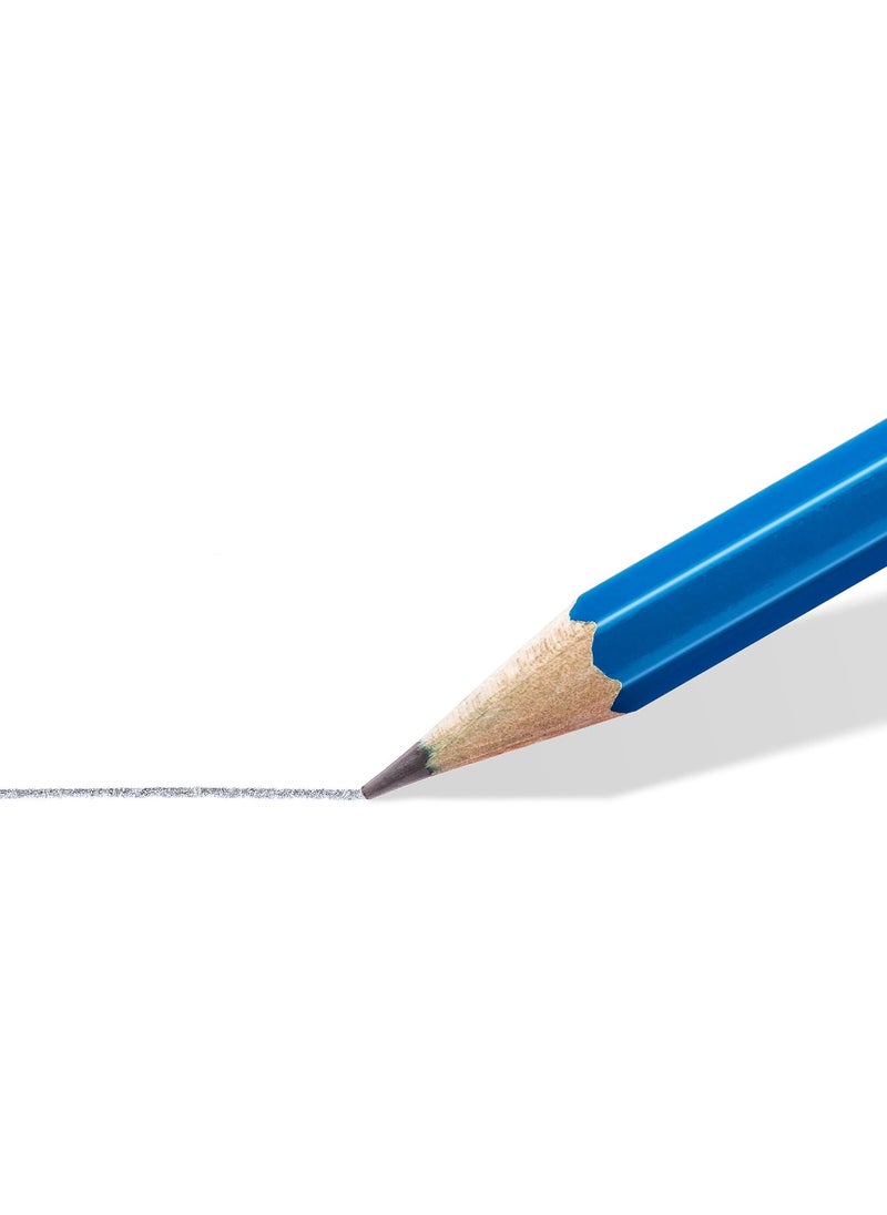 STAEDTLER Staedtler Mars Lumograph 2B Pencil Pack Of 12Black  - Image 4